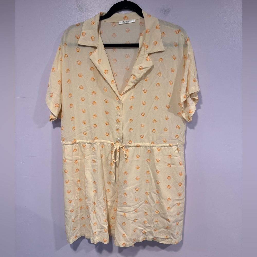 Seashell‎ cupshe swimsuit coverup romper